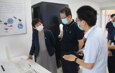 省市发改委高技术处党支部来雅博app官方入口开展党建交流活动